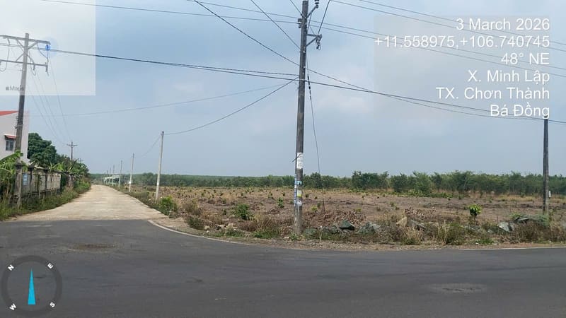 TS880_Bán nhà đất tại Thị xã Chơn Thành, Bình Phước