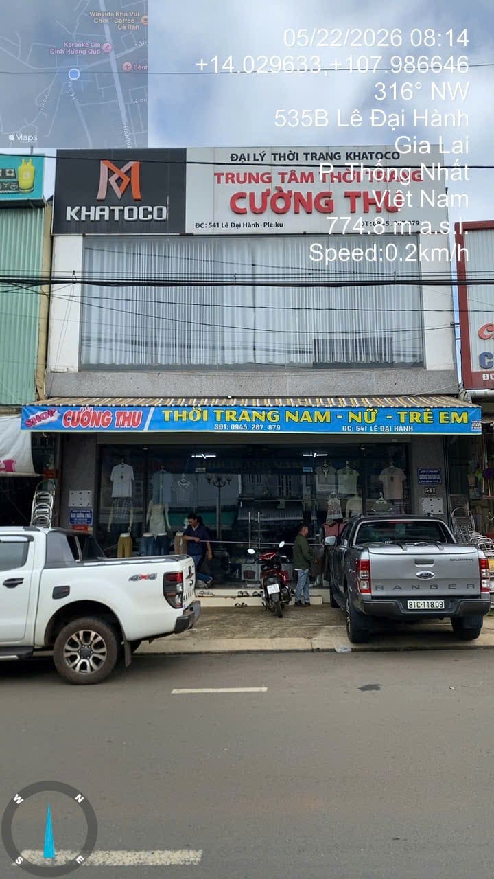 TS718_Bán 02 lô đất liên kề tại 541 Lê Đại Hành, tổ 4 phường Yên Thế, thành phố Pleiku, tỉnh Gia Lai — ảnh 1 trên 4