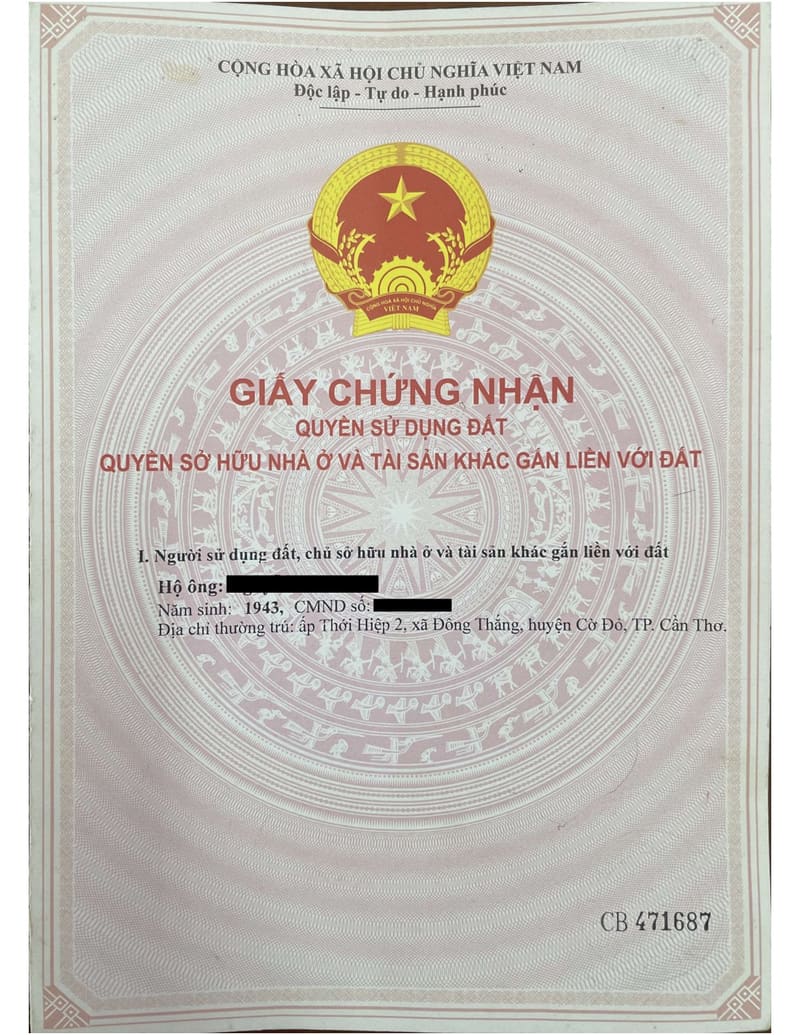 TS232_Bán đất tại Huyện Cờ Đỏ, Cần Thơ — ảnh 3 trên 5