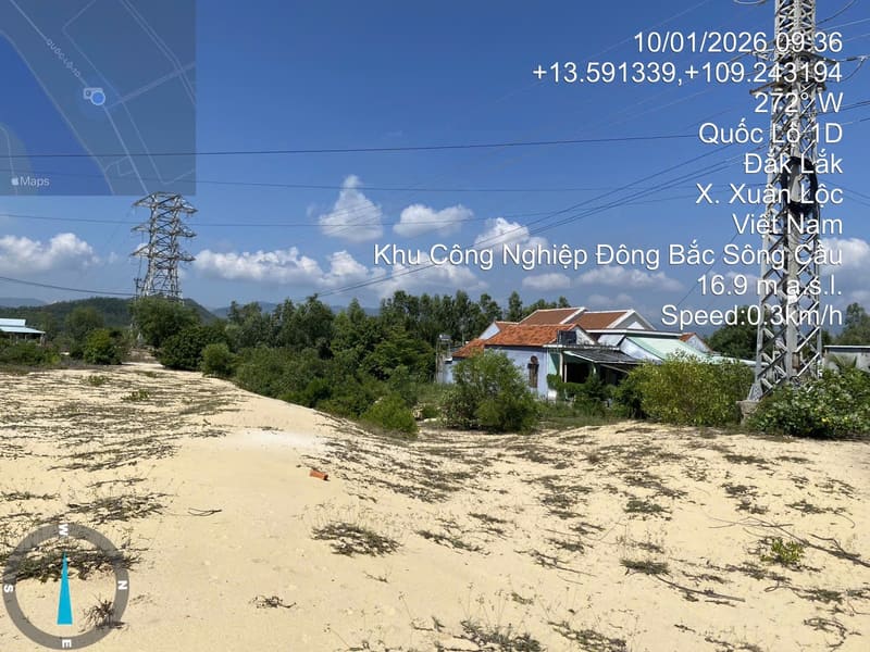 TS956_Bán hai thửa đất tại Xuân Hải, Sông Cầu, Phú Yên — ảnh 3 trên 5