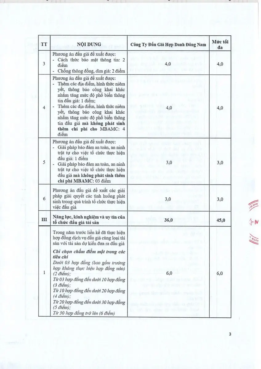 Ảnh chụp văn bản thông báo, trang 3