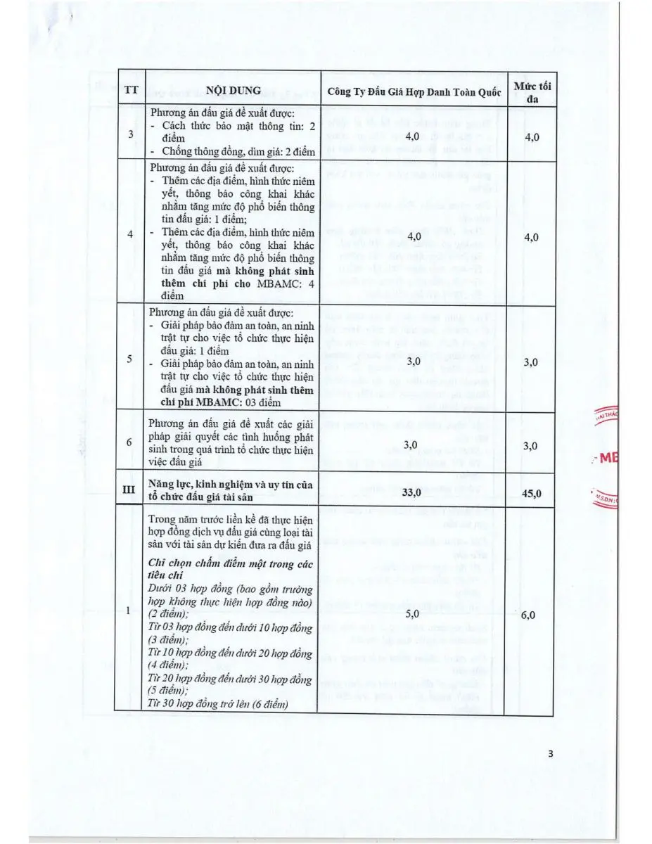 Ảnh chụp văn bản thông báo, trang 3