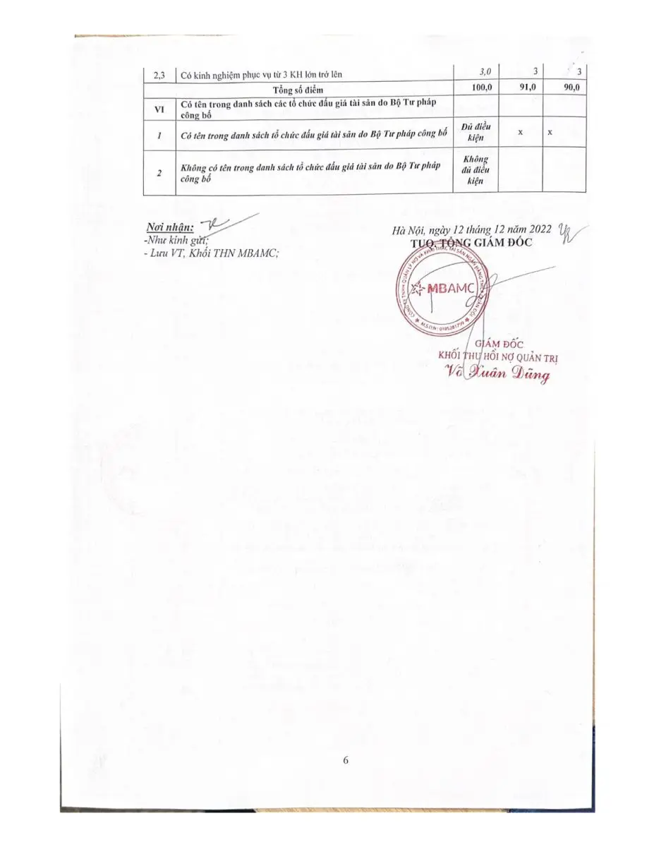 Ảnh chụp văn bản thông báo, trang 4