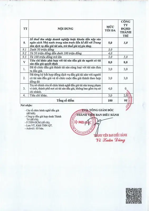 Ảnh chụp văn bản thông báo, trang 5