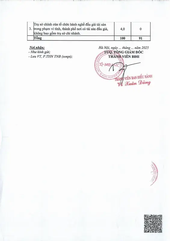 Ảnh chụp văn bản thông báo, trang 5