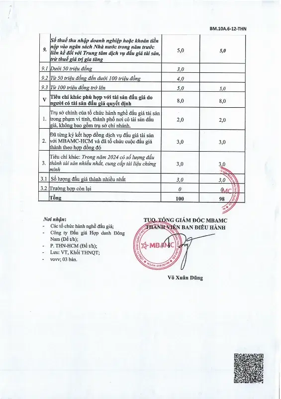 Ảnh chụp văn bản thông báo, trang 5