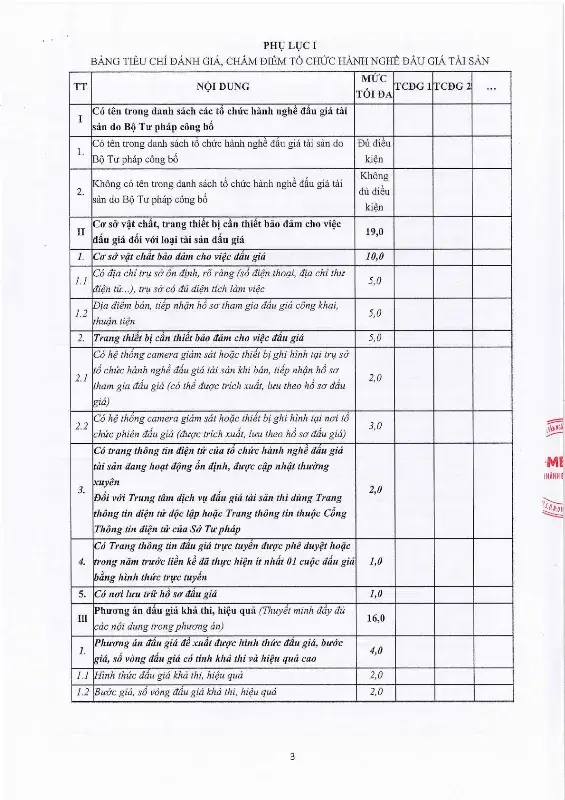 Ảnh chụp văn bản thông báo, trang 3
