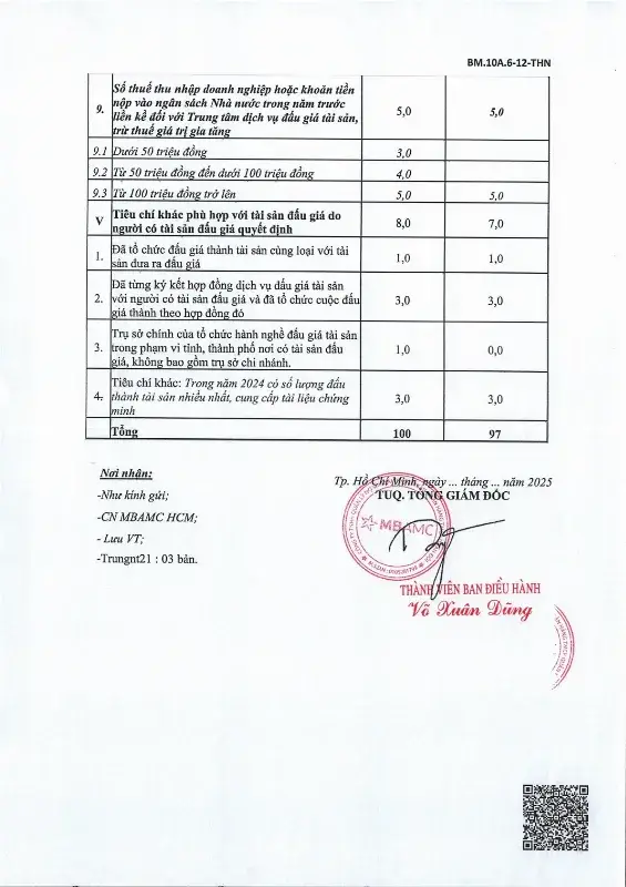 Ảnh chụp văn bản thông báo, trang 5
