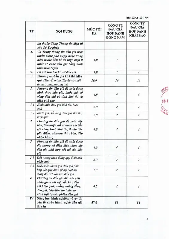 Ảnh chụp văn bản thông báo, trang 3